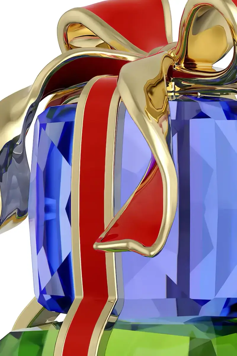 figurina decorativa HOLIDAY CHEERS colore trasparente 5701853 Transparente miniatura 4