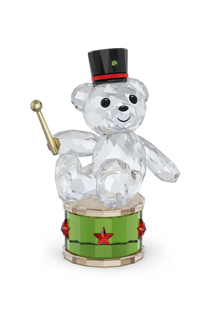 figurina decorativa KRIS BEAR colore trasparente 5701510 Transparente