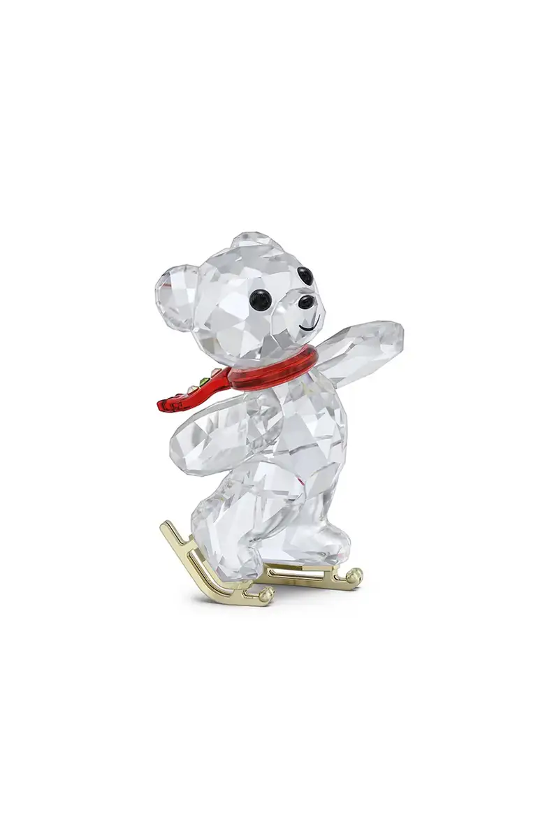 figurina decorativa KRIS BEAR colore trasparente 5701787 Transparente
