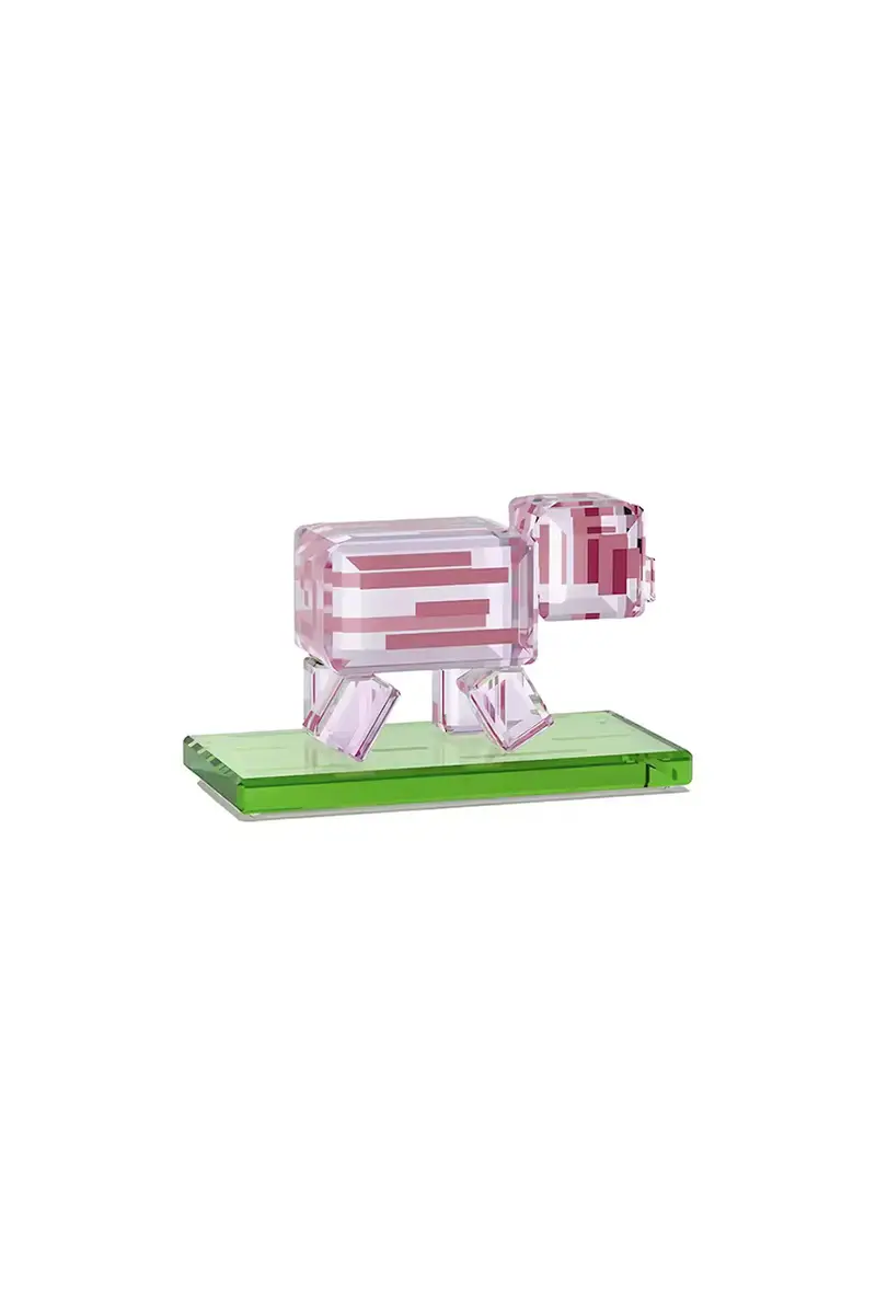 figurina decorativa MINECRAFT colore rosa 5701273 miniatura 2