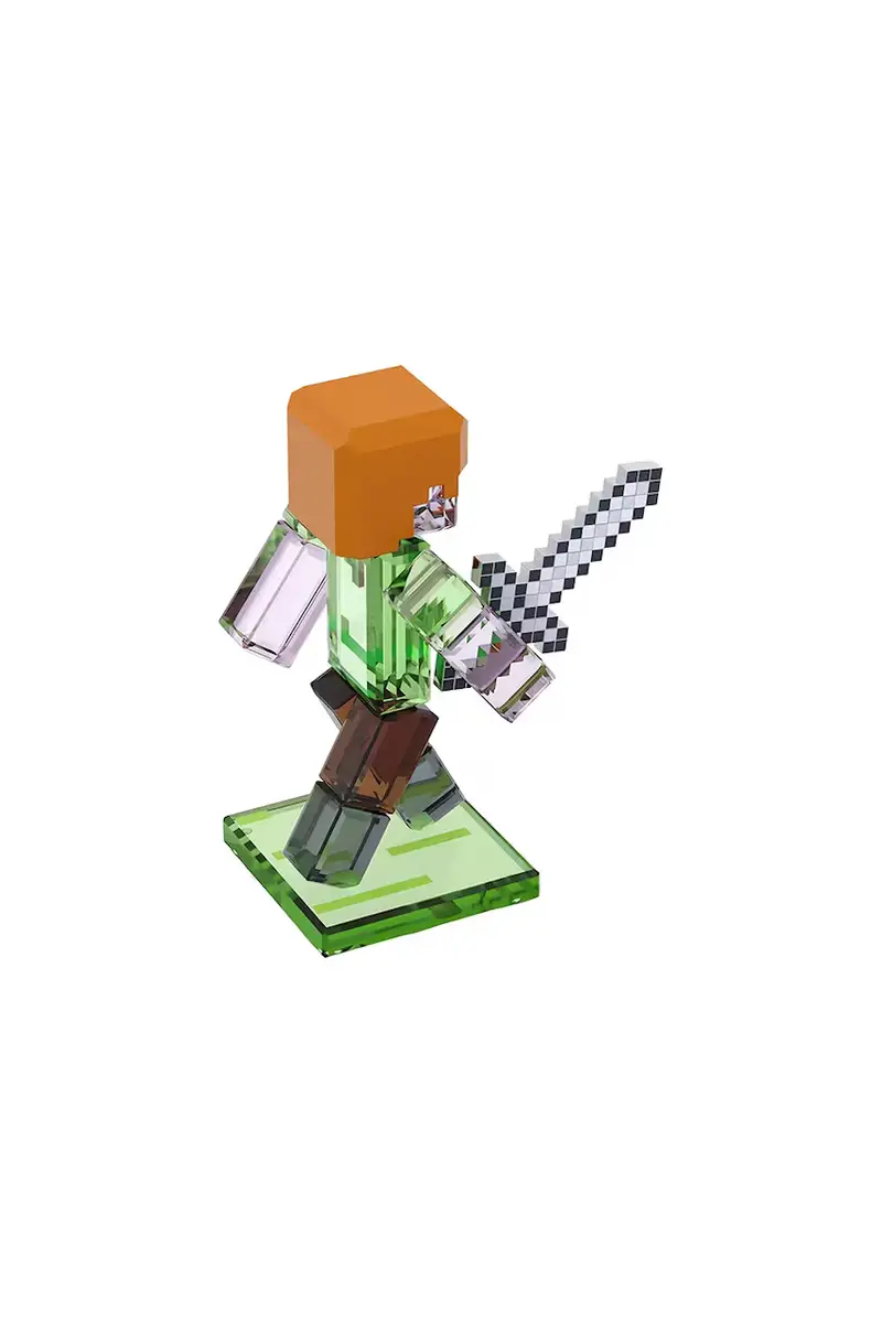 figurina decorativa MINECRAFT colore trasparente 5701271 Transparente miniatura 3