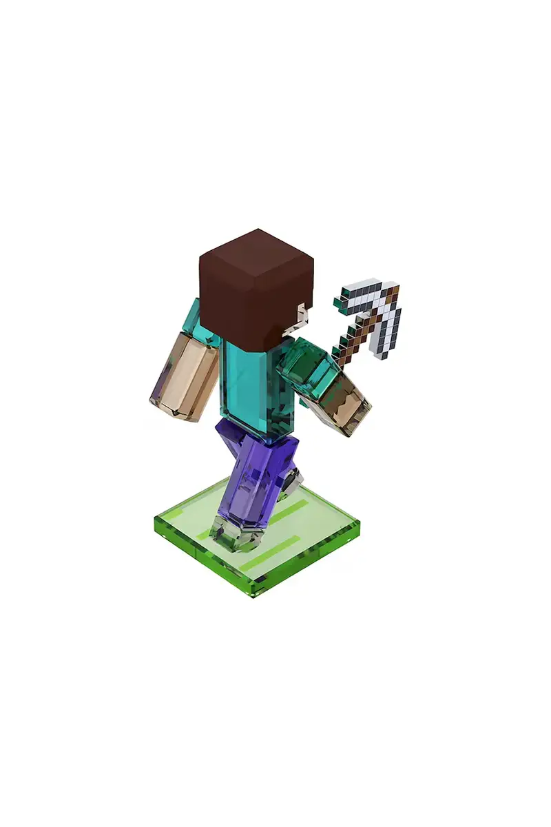 figurina decorativa MINECRAFT colore trasparente 5701272 Transparente miniatura 3