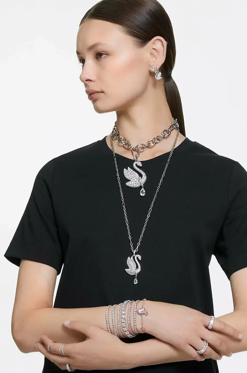 Swarovski Orecchini Argento 3764416 miniatura 3