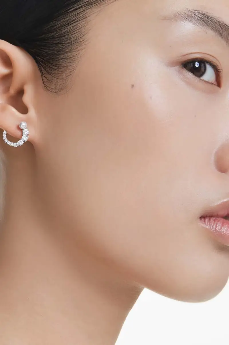 Swarovski Orecchini Argento 3473909 miniatura 2