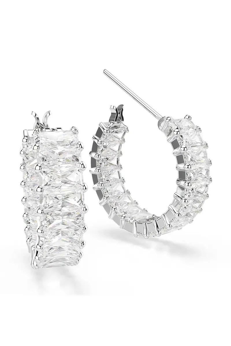 Swarovski Orecchini Argento 3568241 miniatura 4