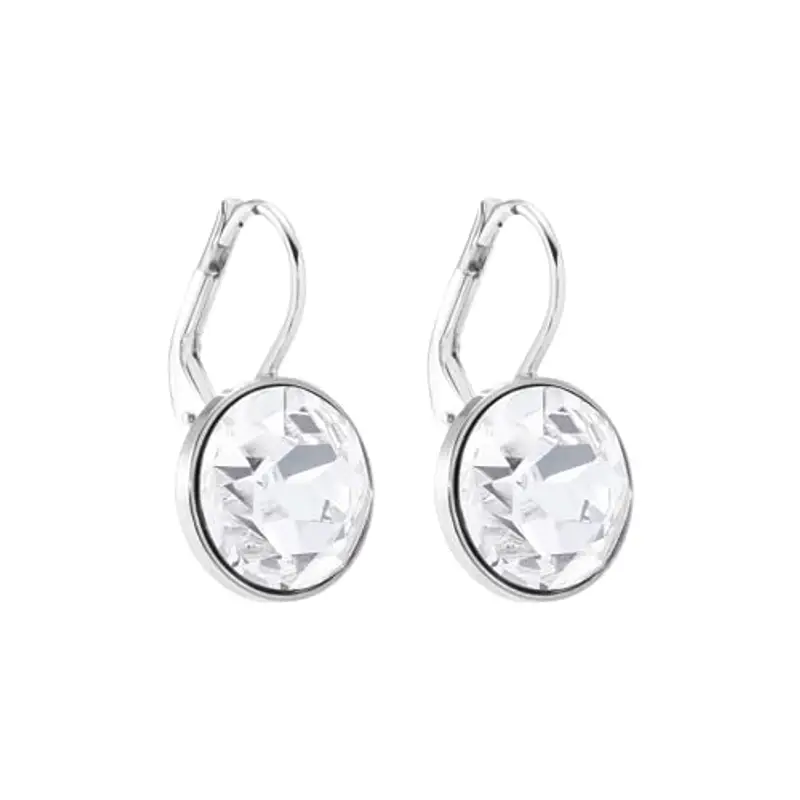 Swarovski Orecchini Mini, Bianco, Placcatura Rodio miniatura 3