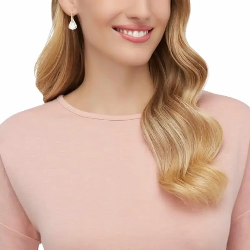 Swarovski Orecchini pendenti Lunar, Rosa, Placcato color oro rosa miniatura 2