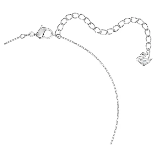 Swarovski Pendente Magic, Bianco, Placcatura Rodio miniatura 3