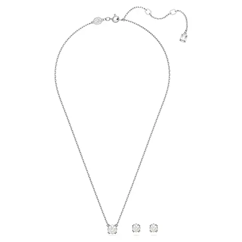 Swarovski Set Constella, Taglio Round, Bianco, Placcato rodio miniatura 2