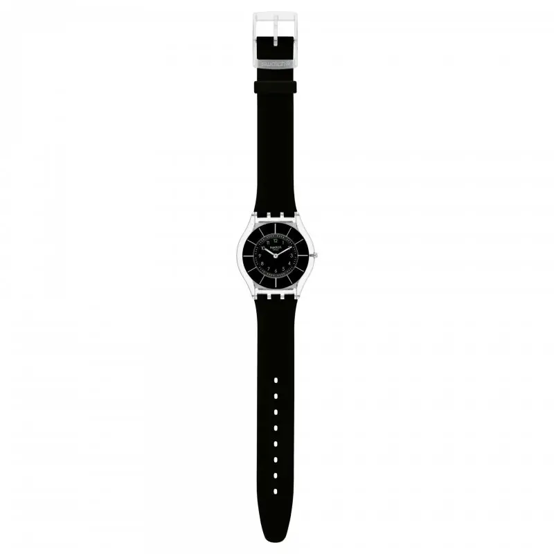 Orologio Black Classiness - Silicone Nero - Swatch
