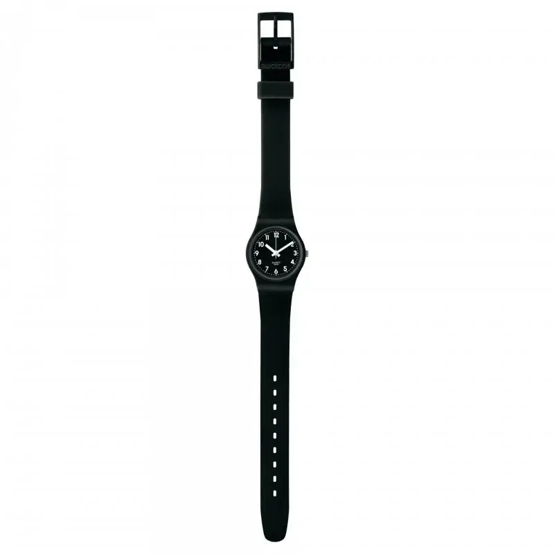 Orologio Lady Black Single - Swatch - Nero - Silicone