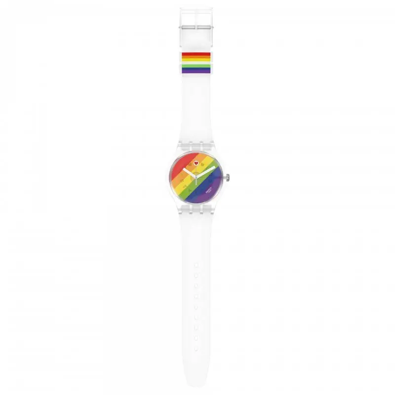 Orologio Stripe Fierce - Swatch - Pride Collection