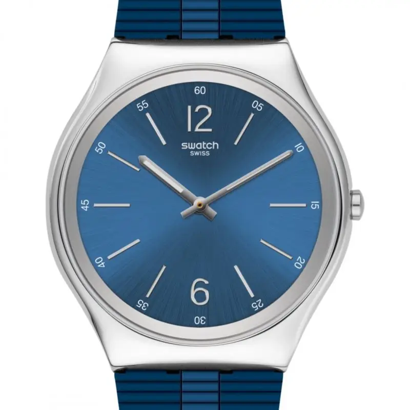Orologio Swatch Bienne By Day - Acciaio Inox - Blu miniatura 2