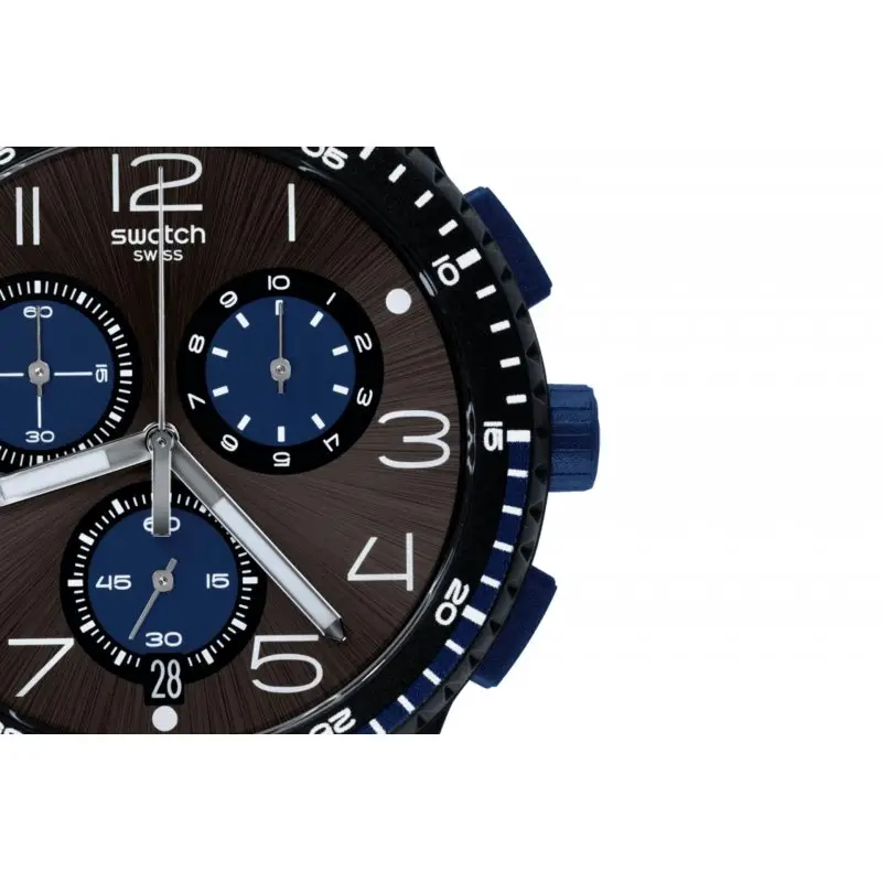 Orologio Swatch Kaicco - Quadrante Nero - Power Tracking miniatura 2