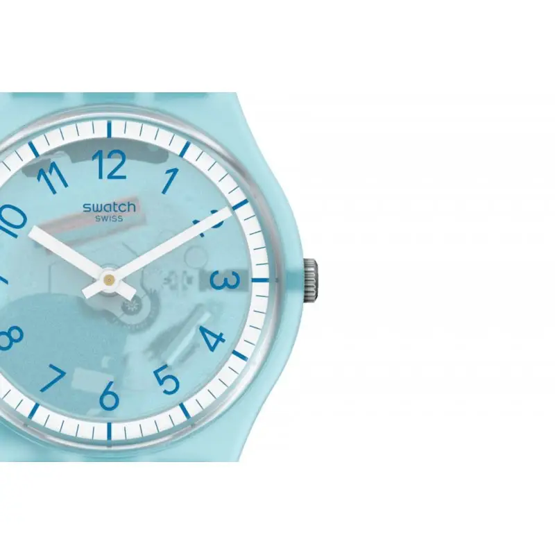Orologio Swatch Lightblue Pay! - Blu - Swatch miniatura 2