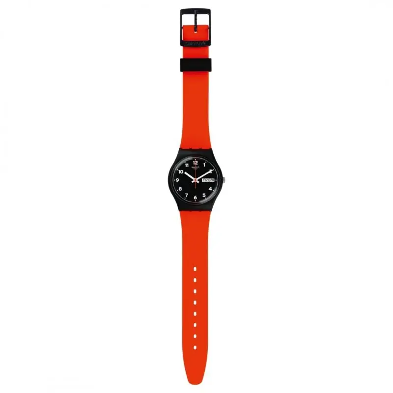 Orologio Swatch Red Grin - Plastica - Nero