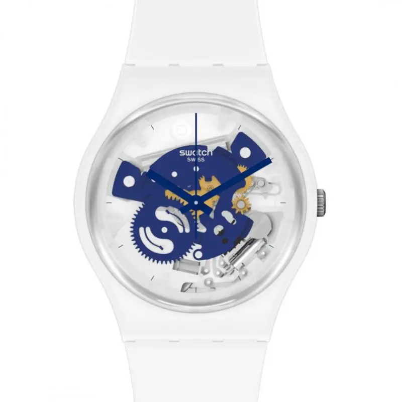 Orologio Swatch Time To Blue Small - Bioceramic miniatura 2