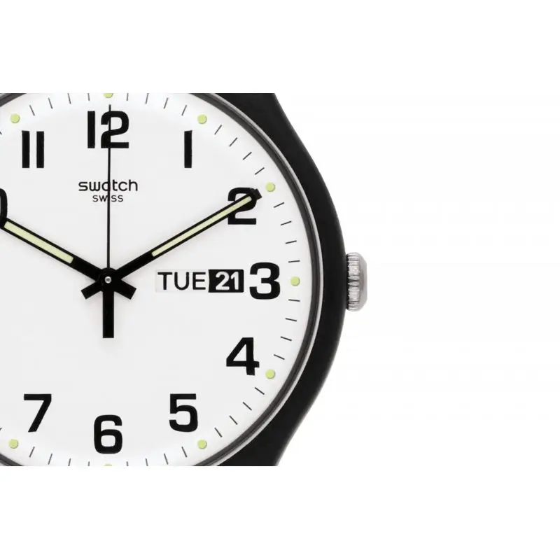 Orologio Twice Again - Swatch - Nero - Biologico miniatura 2