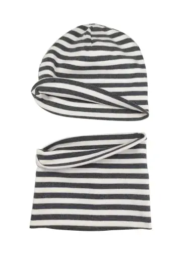 SWAUSWAUK Cappello y Sciarpa Bambino Invernale 0-6 Anni - Set Berretto Sciarpa Bimbo da 6 Mesi a 6 Anni