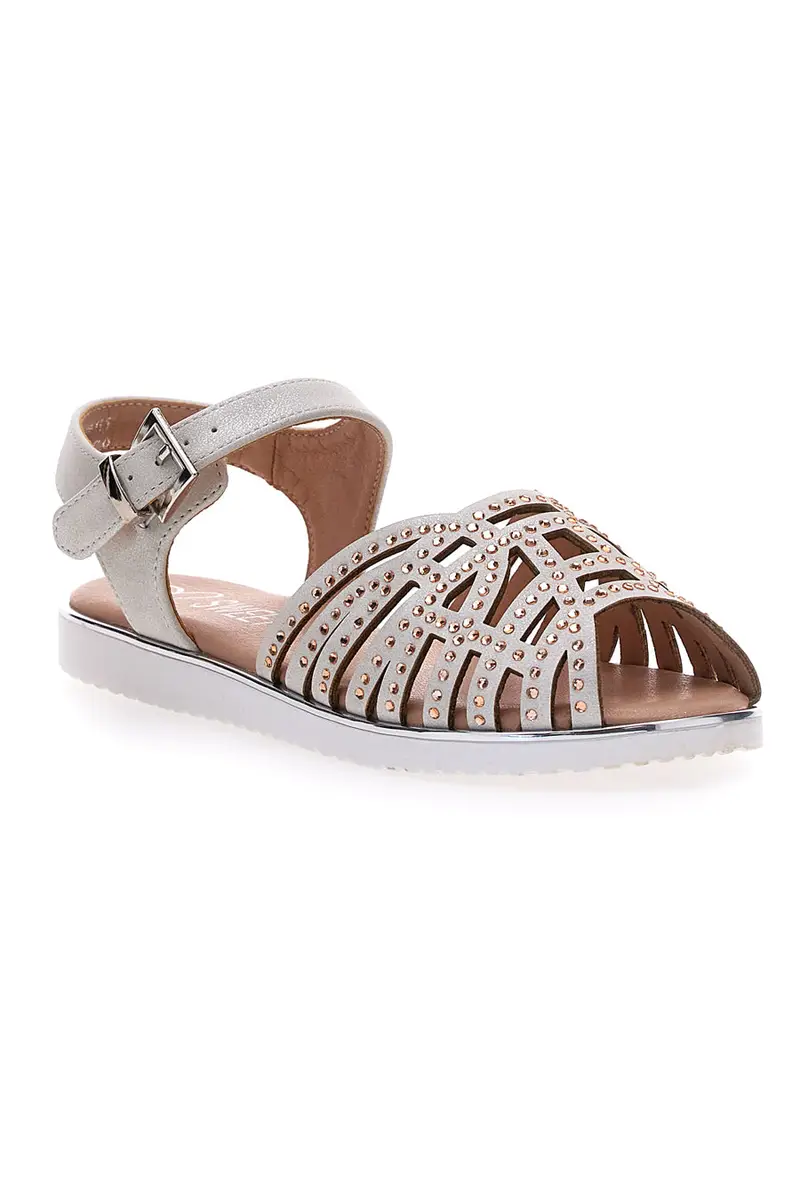 Sandali Bianchi con Brillantini SWEET YEARS 0497 [BIANCO miniatura 2