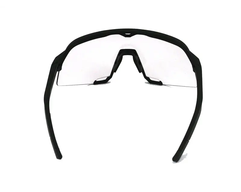 Sweet Years Unisex Mascherina Sweet Years TR526 05 Occhiali da sole outlet Plastica Nero Trasparente Maschera Normale Fotocromatico miniatura 2