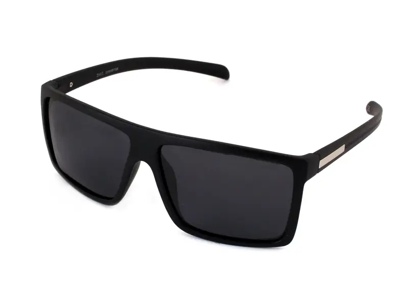 Sweet Years Unisex PL273 NERO OPACO/FUMO C.02 *3P Occhiali da sole outlet Plastica Nero Grigio Oversize Polarizzata