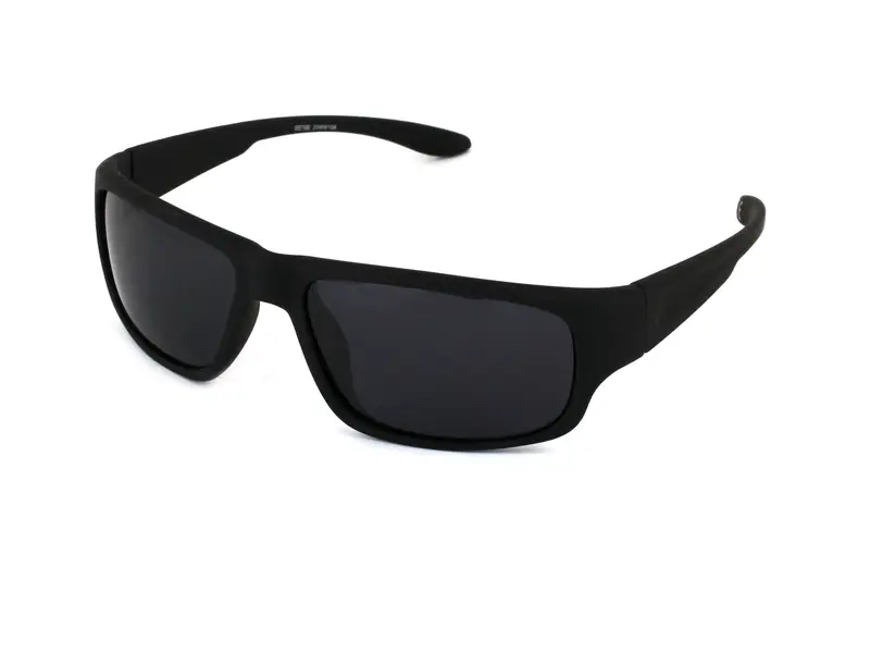 Sweet Years Unisex PL70 NERO GOMMATO/FUMO C.02 *3P Occhiali da sole outlet Plastica Nero Grigio Maschera Polarizzata