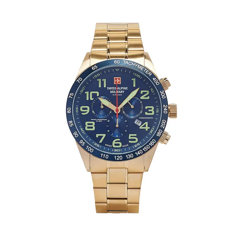 Orologio Swiss Alpine Military 7047.9115 Oro