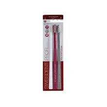 Spazzolino da denti sbiancante Trio Soft 2 + 1 GRATIS (bianco + rosa + grigio)