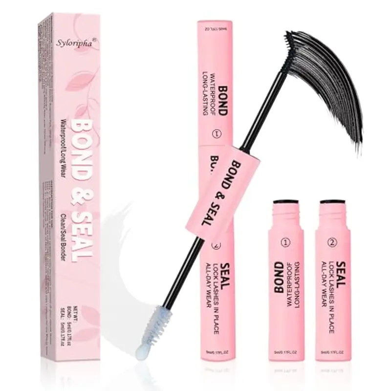 Syloripha Remover per Extension Ciglia 5ml Ciuffetti Ciglia Finte Rimuovi Colla Adatto per Innesto di Ciglia fai da te Singolo Cluster Remover,Texture Delicata e Senza Irrit