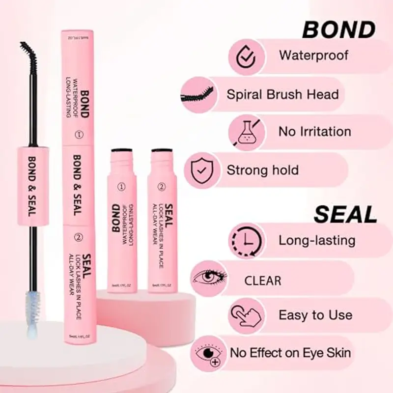 Syloripha Remover per Extension Ciglia 5ml Ciuffetti Ciglia Finte Rimuovi Colla Adatto per Innesto di Ciglia fai da te Singolo Cluster Remover, Texture Delicata e Senza Irrit miniatura 3