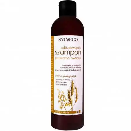 Shampoo Ricostruente all'Avena di Grano per Tutti i Tipi di Capelli 300 ml