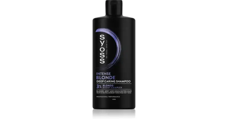 Intense Blonde shampoo viola per capelli biondi e grigi 440 ml