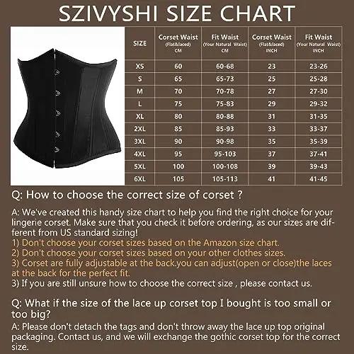 SZIVYSHI Danna Sottoseno Corsetto Waist Trainer Corpetto Bustino Body Shaper Modellante Rinforzato con Stecche miniatura 2