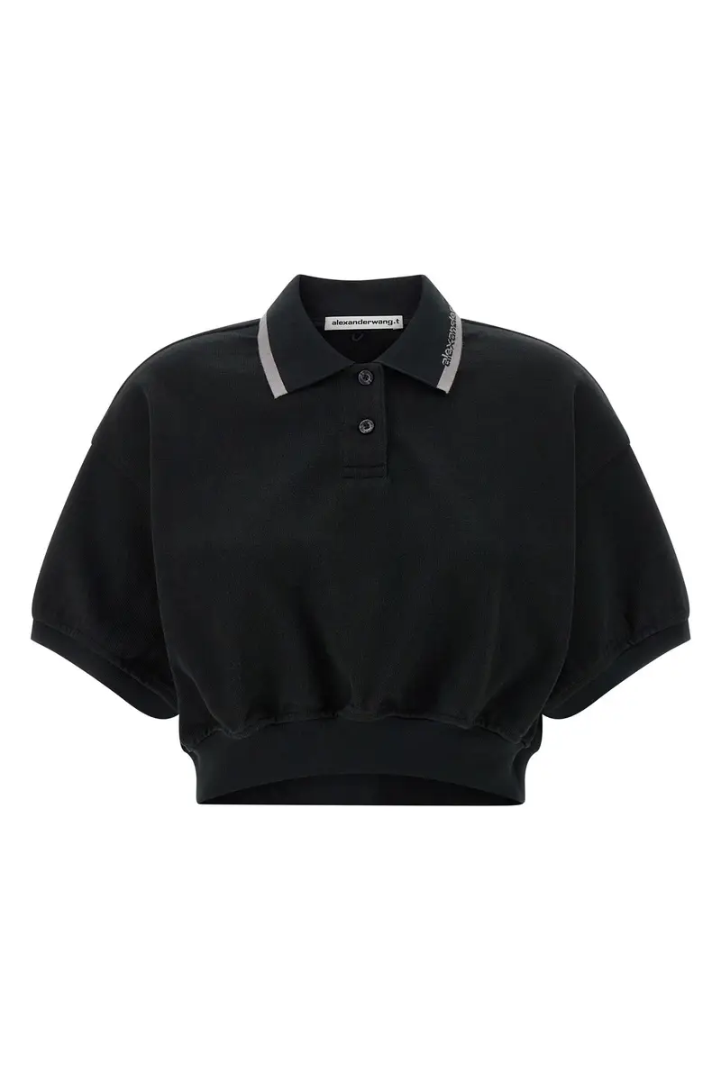 T BY ALEXANDER WANG Polo Nero 3832143