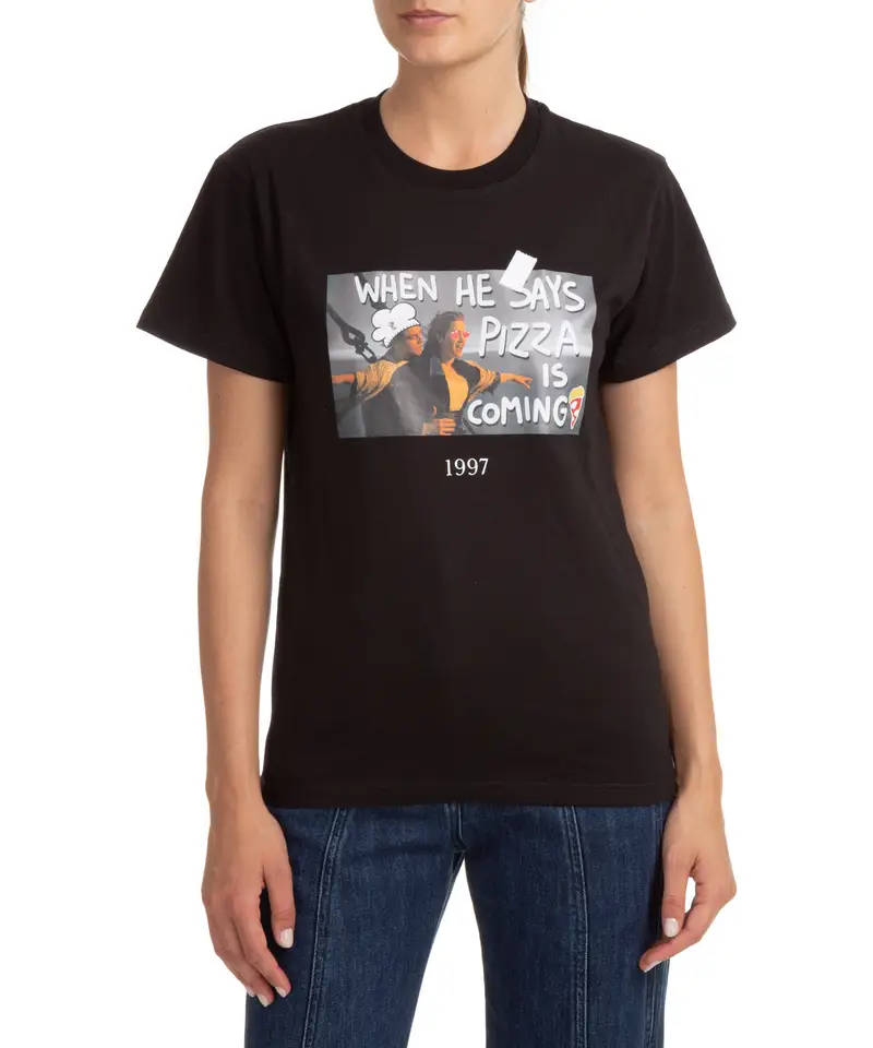 THROWBACK. T-shirt Nero 1559374