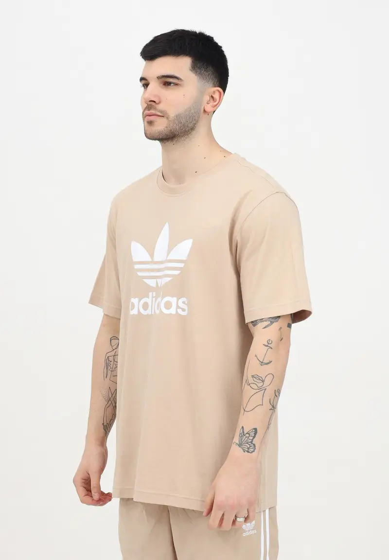 adidas Originals T-shirt Uomo Beige 921821
