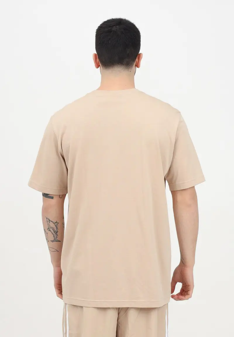 adidas Originals T-shirt Uomo Beige 921821 miniatura 2