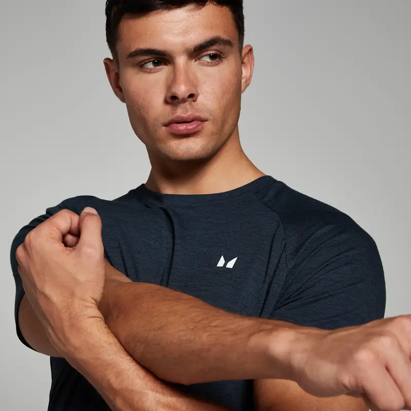 MP T-shirt Uomo Blu 1380071 miniatura 3