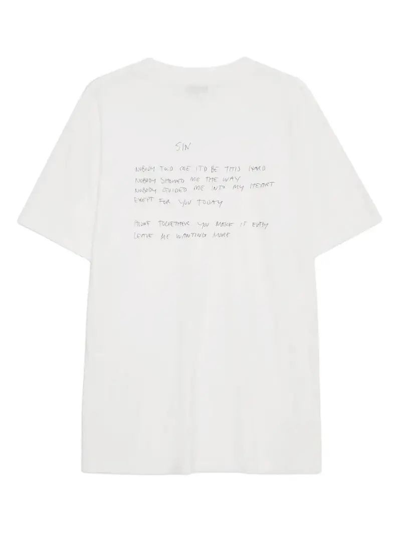 Anine Bing T-shirt Bianco 1046547 miniatura 2