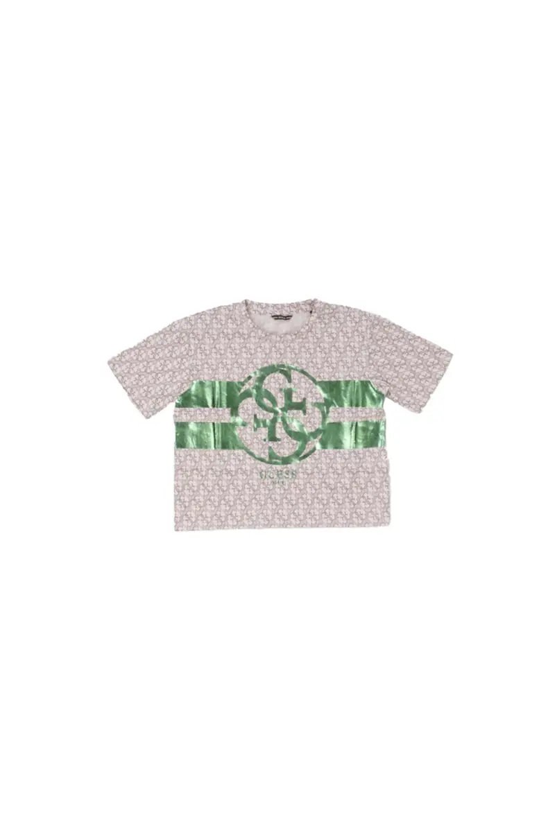 Guess T-shirt Bambina Beige 2085197