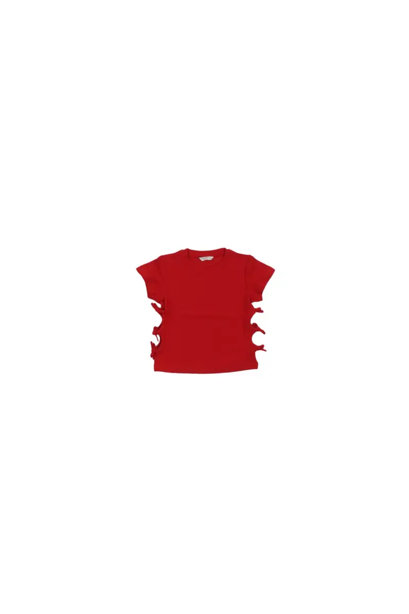 MANILA GRACE T-shirt Bambina Rosso 2084136