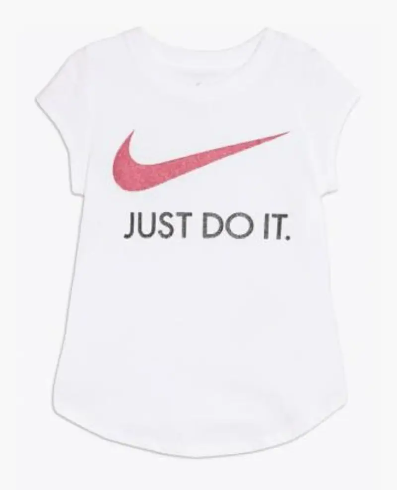 Nike T-shirt Bambina Bianco 1269124