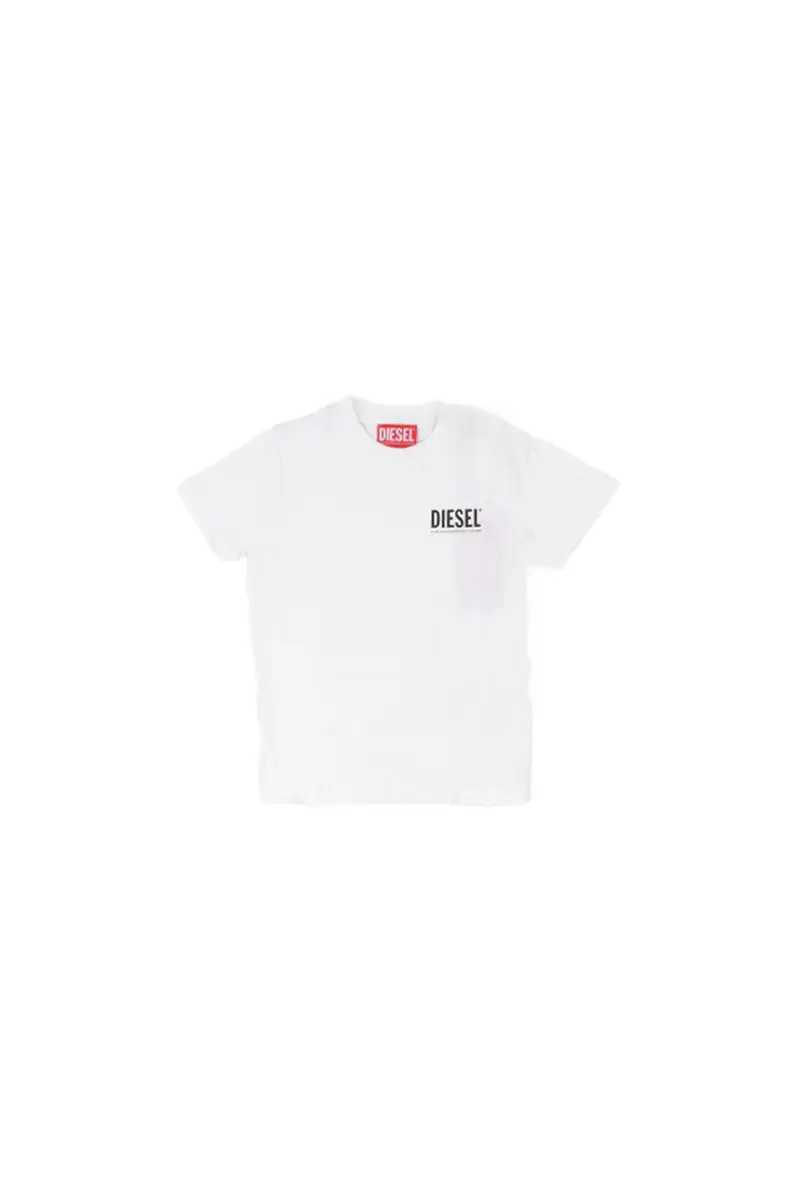 Diesel T-shirt Bambino Bianco 2082877