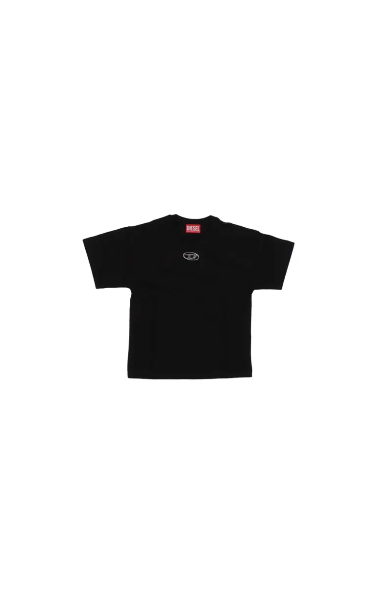 Diesel T-shirt Bambino Nero 2084442