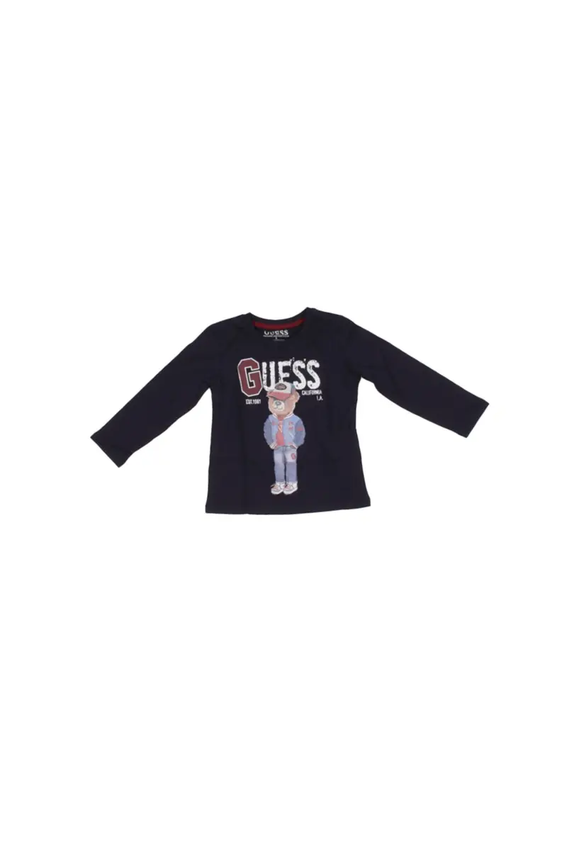 Guess T-shirt Bambino Blu 2083266