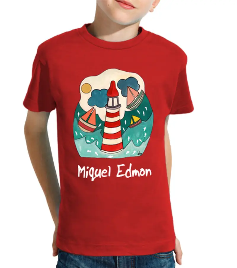 Tostadora T-shirt Bambino Rosso 1491708