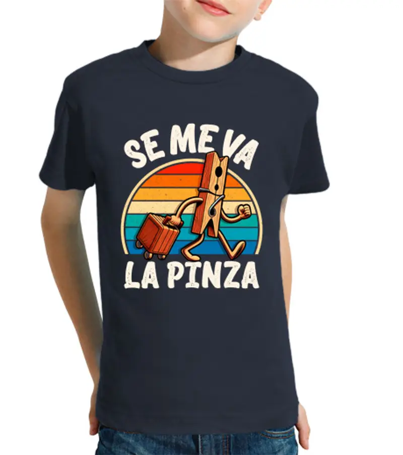 T-shirt bambino manica corta sto molletta per l'umorismo geek vintage