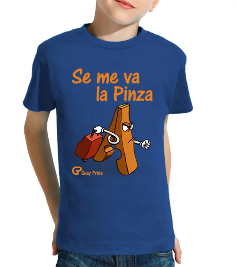 T-shirt bambino manica corta vado il molletta