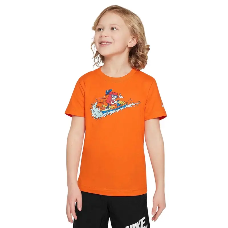 Nike T-shirt Bambino Arancione 1262142